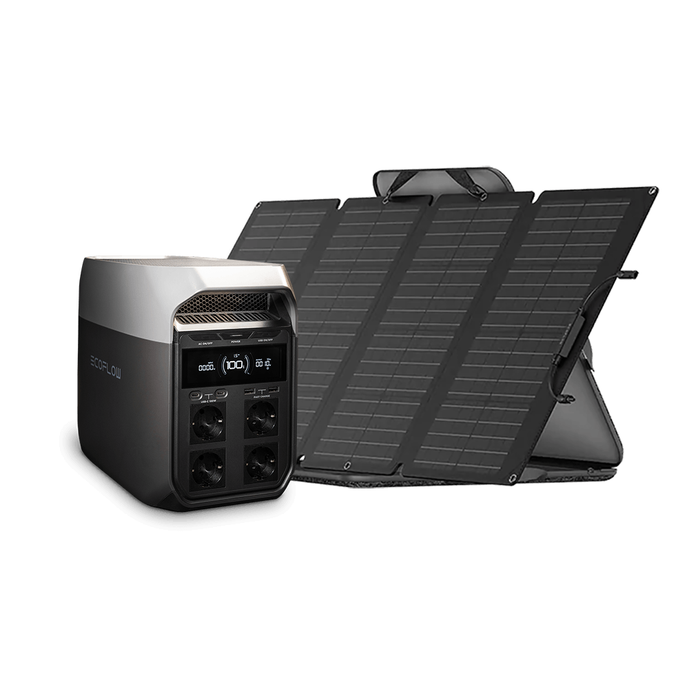 pannello solare e batteria EcoFlow